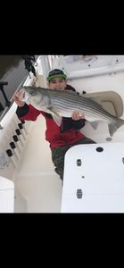Striped bass caught by angler in SC