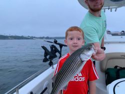Striped bass fishing in SC