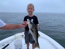 Striped bass caught in Lake Murray