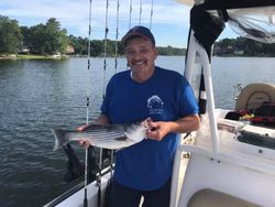 Striped bass caught at Lake Murray