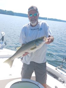 Striped bass caught at Lake Murray