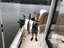 Angler with catch in SC