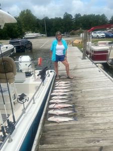 Two big fish caught while fishing in SC