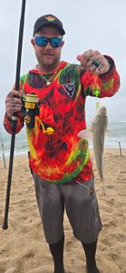 Something definitely bit my bait!