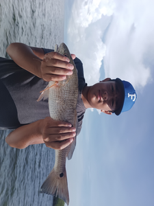 Clear skies and storm clouds brewing: the perfect recipe for an epic fishing day in Weeki Wachee!