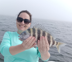 Caught a beauty on the foggy waters today.