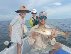 Redfish caught in Weeki Wachee, Florida