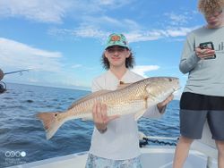 Redfish caught while fishing in Florida