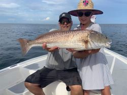 Redfish caught in Weeki Wachee by 2 people fishing