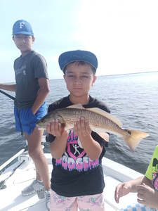 Reeling in the reds with a mix of tactics in stormy Weeki Wachee!