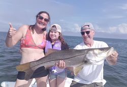 Snook fish caught while fishing in FL