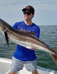 Angler with a 27-inch catch in Weeki Wachee