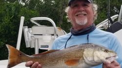 One angler fishing in Weeki Wachee