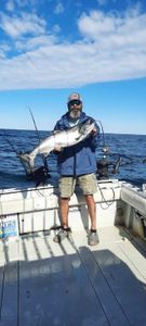 Chinook Salmon caught while fishing in Pulaski