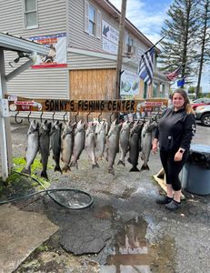 6 Chinook and Coho salmon caught in Pulaski