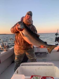 Angler with 22-inch fish in NY