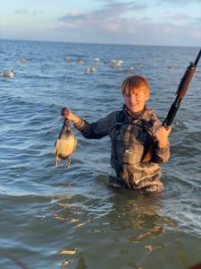 Angler fishing in Port O'Connor