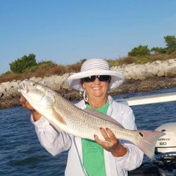 Backcountry fishing for Redfish