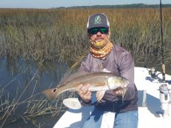 Redfish caught in St. Augustine, Florida