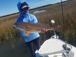 Redfish caught by angler in St. Augustine
