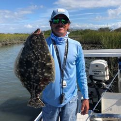 Caught a Southern Flounder fishing in FL