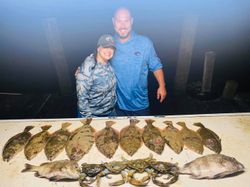 Two anglers fishing in TX land three fish