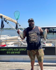 Crappie, White crappie fish caught in Alba