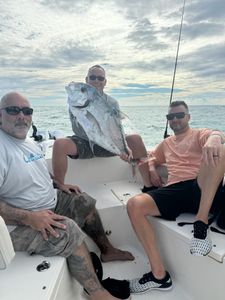 Three people fishing in Florida