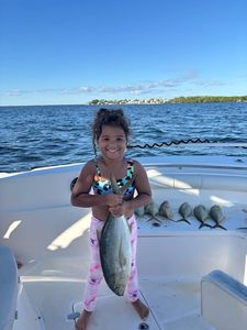 Angler fishing in Key Largo