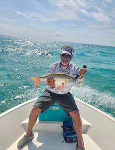 A person fishing in Key Largo
