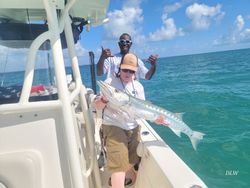 Great Barracuda fish caught while fishing in FL