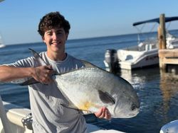 Permit fish caught while fishing in Florida
