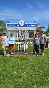 Five people fishing in MI