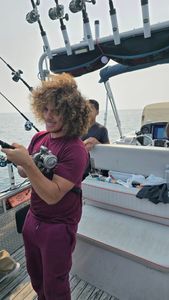 Person fishing in Whitehall