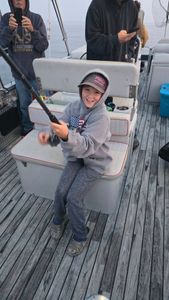 A person fishing in Whitehall