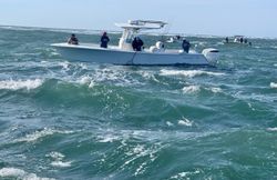 A person fishing in New York