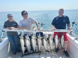 8 chinook salmon fishing in NY