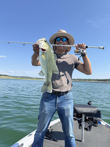 Landed a feisty Florida Bass at Buchanan Dam today!