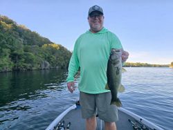 Largemouth Bass caught at Buchanan Dam