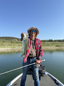 Battled these two feisty Largemouth Bass at Buchanan Dam - a banner day on the water!