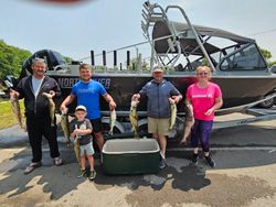 Walleye thrills on Lake Erie