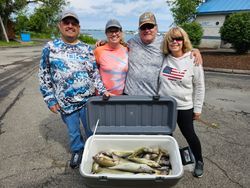 Walleye wonders beneath Erie waves