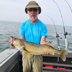 A lone angler fishing in Vermilion