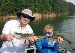 Lake Allatoona bass fishing