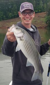 Lake Allatoona Striped Bass fishing