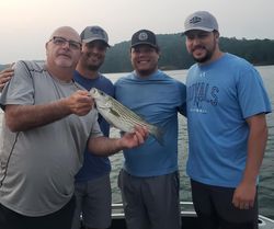 Best Guided Lake Allatoona Fishing for Stripers