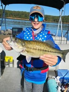 Spotted bass fishing in GA