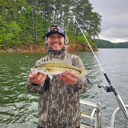 Spotted Bass fish caught in GA