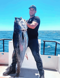 A person fishing in Long Beach