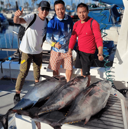 2 big fish caught on fishing trip in CA